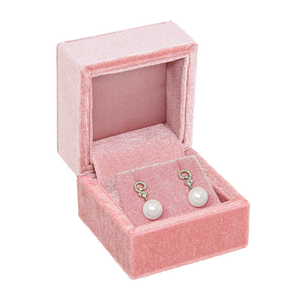Série 6430 VELVET LUXE – Boucles d'oreilles et Pendentif en Velours | Étui 55×55×45 mm - Product Image 2
