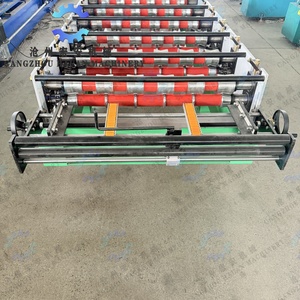 Large-span Curved Color Steel Roof <b>Tile</b> Manufacturing Machinery Full-automatic Roll Forming Machine - Product Image 4