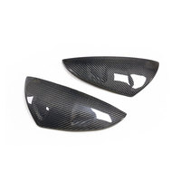 TOPxin Nouveau boîtier de rétroviseur latéral en fibre de carbone, remplacement direct, compatible avec Lexus ES IS300 CT200H