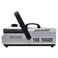 Machine à fumée de scène intelligente à LED, température constante, 1500W, éclairage LED pour mariage, bar, ambiance, accessoire, machine à brouillard d'eau, machine à glace sèche