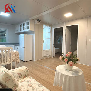 บ้านสำเร็จรูปขนาด 20 ฟุต สไตล์สวน โครงเหล็กแข็งแรง พร้อมรั้วสนาม ป้องกันลม กันน้ำ เหมาะสำหรับพักผ่อน - Product Image 4