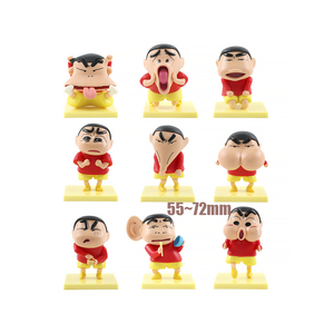 Figurine PVC unique de petit garçon <span class=keywords><strong>manga</strong></span> japonais aux visages amusants pour les fans d'anime et les distributeurs de capsules Gacha - Product Image 1