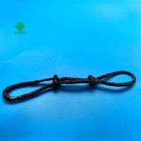 Sangle à boucle en UHMWPE durable de marque LANXIN, avec épissure à œil, personnalisée, résistante à l'abrasion, à insertion, boucle continue cousue, pour situations d'urgence
