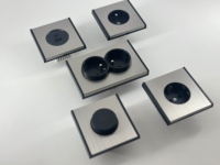 Interruptor de Pared Eléctrico de Acero Inoxidable, Estándar Europeo, de Una Vía y Dos Posiciones, Interruptores de Luz, Gran Venta