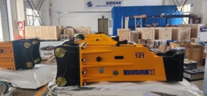 SOOSAN Premium Quality SB 121 BOX Hydraulic Breaker Box Engine Motor 28-35 Ton Excavators 155mm Chisel Diameter Multi-Chisel - Product Image 6