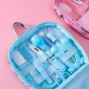 <span class=keywords><strong>Baby</strong></span> <span class=keywords><strong>Care</strong></span> <span class=keywords><strong>Bag</strong></span> Set New Born <span class=keywords><strong>Baby</strong></span> Products Aspirador Nasal Do Bebê Prego Clipper Termômetro 13 Peças Cuidados De Limpeza Diária - Product Image 3