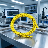 Capteur de détection de fuite d'eau IP/TCP Speed SPD-WL1100 avec alarme sonore pour la prévention des fuites de liquides en laboratoire, détection jusqu'à 500 m