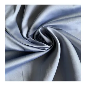 Matte Stretch Satin Fabric 50D*50D Spandex Satin NO MOQ Quick-Dry For Sleepwear/Blouse