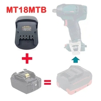 Adaptateur de batterie MT18MTB pour MetaboTool, permet de convertir les outils sans fil Makita 18V en outils sans fil Metabo 18V.