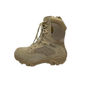 Botas de Combate YearningLeather con Puntera de Acero, Plantilla Reforzada, Resistentes a Pinchazos, Impermeables, Transpirables y Ligeras de Goma - Product Image 2