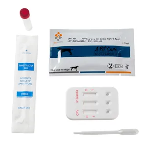 High Accuracy Pet Diagnostic Rapid Test Kits CPV/CCV/EHR/ANA Combo Test For Dog