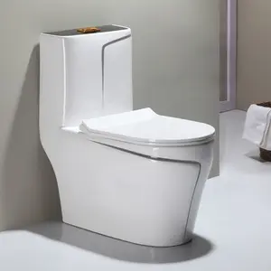 Luxury floor mounted ceramic sanitary ware water closet bathroom wc toilet color one piece toilet bowl