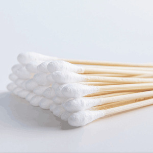 Coton-tiges ronds dégraissés 125 mm, multi-usages, pour bébé et usage domestique - Product Image 2