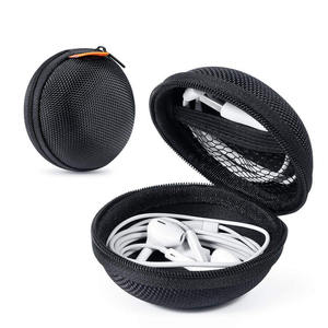 Étui de transport portable en silicone étanche Lianping Mini Simple et Basique en EVA pour écouteurs 8*8*3.5cm - Product Image 3