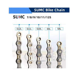 <span class=keywords><strong>Cadena</strong></span> de bicicleta de <span class=keywords><strong>8</strong></span> <span class=keywords><strong>velocidades</strong></span> para <span class=keywords><strong>shimano</strong></span>, <span class=keywords><strong>cadena</strong></span> de bicicleta de alta calidad con hebilla mágica, 116 - Product Image 2