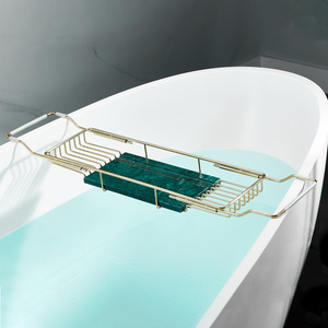 Étagère de bain télescopique standard en acier inoxydable pour salle de bain - Product Image 2