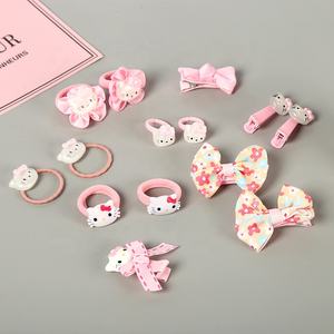 Shenglan модная заколка для волос милый набор аксессуаров для волос Бутик hello kitty заколки для волос Подарочная коробка набор для маленьких девочек - Product Image 4