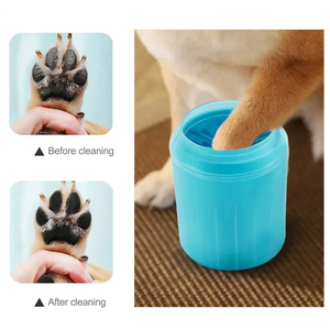 Arandela ecológica en stock, cepillo de limpieza de pies de gato de silicona suave, limpiador de patas de perro - Product Image 4