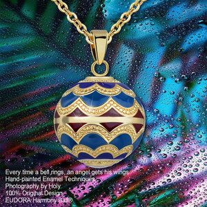 Collana Bola del Suono per Maternità, Chiamatrice d'Angelo, Bola Messicana con Elefante, Gioiello per la Gravidanza e la Festa della Mamma - Product Image 4