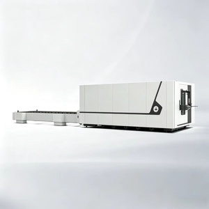 Cortadora Láser de Caja Cerrada con Mesa de Intercambio Hidráulica <span class=keywords><strong>y</strong></span> Cambio Automático de Placas para Procesamiento de Chapa Metálica - Product Image 1