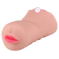 Realistische Halbkörper-Sexpuppe für Männer – Großhandel für Masturbationsbecher mit Dual-Kanal (Vaginal & Anal) – Masturbationshilfen