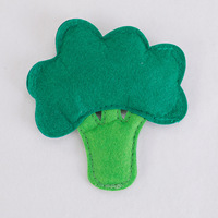 Hoogwaardige vilten fruit- en groente-DIY-knutselset voor kinderen, met fruit en groenten, decoratieve vilten speelgoedjes