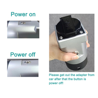 Adaptateur V2L Décharge latérale de voiture mobile V2H vers adaptateur Vehicle-to-load Type2 Adaptateur de décharge EU