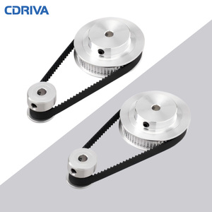 Kit de Polea de Sincronización de Aleación de Aluminio de Alta Precisión Cdriva 2GT, Personalizable OEM, Diámetro Interior de 5 mm, 12-20 Dientes, para Impresoras 3D - Product Image 1