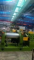 Broyeur à deux rouleaux pour laboratoire de caoutchouc et de silicone, refroidi par eau, contrôlé par PLC, 380V 55kW, marque Yuchengsheng, origine Hunan, modèle XK-450