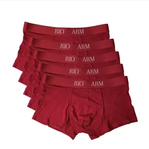 Paquete de 5 Calzoncillos Boxer de Diseñador para Hombre, Ropa Interior Suave, Marca de Lujo, Cómodos - Product Image 4