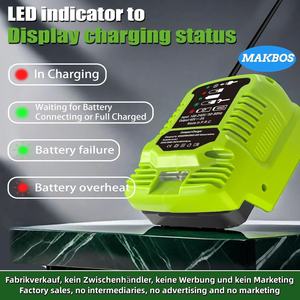 Cargador Portátil Mini para Batería Green-Woks de 40V, Compatible con la Batería Green-Woks G-MAX de 40V 29462 29472 BAF702, Herramientas Eléctricas - Product Image 5