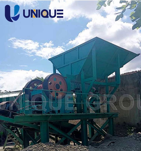 UNIQUEMAC 100TPH Usine de concassage stationnaire de roches dures, ensemble complet d'usine de concassage et de criblage de pierres de rivière à vendre - Product Image 4