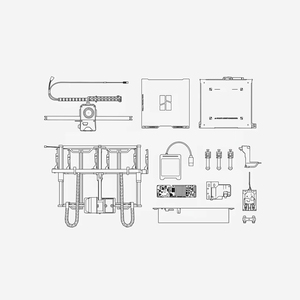 Kit de Actualización de Impresión Multimaterial, Purga Mínima de Residuos, Cambio Automático de Filamento, Accesorio Modular Compatible con la Serie H de Impresión 3D - Product Image 1