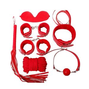 7ピース厚手のぬいぐるみSMボンデージギアセット大人の大人のおもちゃとケーゲルのエクササイズのための拘束 - Product Image 4