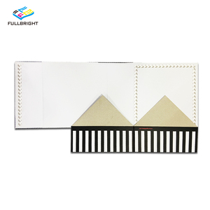 Proveedor de bajo precio de stock al por mayor plegable caja de embalaje plana moderna reciclable impresión personalizada Logo caja de embalaje plegable de papel - Product Image 2