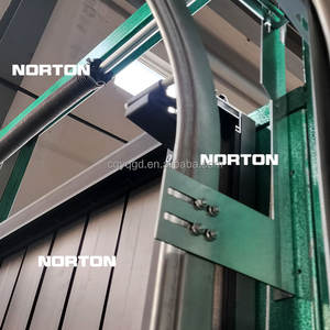 <span class=keywords><strong>Porte</strong></span> <span class=keywords><strong>de</strong></span> <span class=keywords><strong>garage</strong></span> <span class=keywords><strong>pliante</strong></span> verticale à portes grillées <span class=keywords><strong>Porte</strong></span> <span class=keywords><strong>de</strong></span> <span class=keywords><strong>garage</strong></span> sectionnelle à lattes en aluminium encastrée - Product Image 4