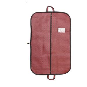 เสื้อโค้ทคลุมเดินทางลายนูนสีน้ำตาลเข้มน้ำหนักเบาสำหรับชุดเสื้อผ้าทนทานกระเป๋าป้องกันเหมาะสำหรับการเดินทางทางธุรกิจและวันหยุด - Product Image 1