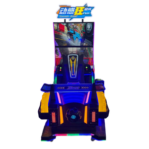 Sièges de course 4D pour sports d'intérieur, jeux d'amusement, siège de course automobile avec 2 écrans - Product Image 1