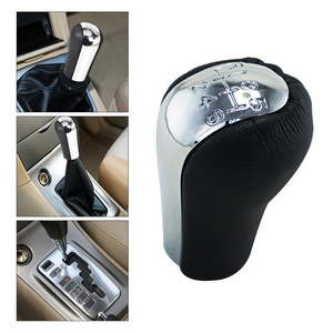 Poyracing-pomo de cambio de marchas para coche, 6 velocidades, aleación de aluminio, ergonómico, para Toyota Corolla Verso Rav4 Yaris - Product Image 5