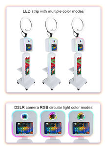 Cabina <span class=keywords><strong>de</strong></span> Fotos con Pantalla LCD para iPad y Cámara DSLR, con Ventilador <span class=keywords><strong>de</strong></span> Refrigeración, Impresión Instantánea, Cabina <span class=keywords><strong>de</strong></span> Fotos para Bodas - Product Image 5