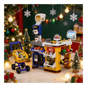 Juguete de Supermercado, Caja Registradora, Escáner, Carrito de Compras, Puesto de Mercado de Juguete, Juguetes Educativos para Niños - Product Image 4