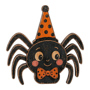 Décorations d'Halloween en <span class=keywords><strong>bois</strong></span> à poser sur étagère, découpes en <span class=keywords><strong>bois</strong></span> à double couche, autoportantes, pour plateau à étages, décoration de table, cadeau de fête - Product Image 3