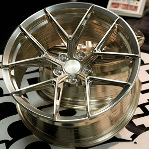 Nuevas Llantas Cóncavas de Aleación de Aluminio Forjado Pulido de 17-22 Pulgadas 5x100/5x112/5x114.3/5x120, Ruedas Personalizadas para E46 E90 F30 F90 G87 - Product Image 3