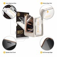 Offre Spéciale – Boîte Magique Anti-Poussière pour Protection d'Écran – Installation Facile pour iPhone 15 16 17 18 Pro Max – Verre Trempé avec Protection de Confidentialité
