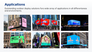 GoldenAnt 户外 P8 LED 显示屏 8K 分辨率 HDR10+ IP66 防水 可定制广告屏，带 CMS 和 RDM - Product Image 6