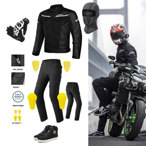 Scarpe da Moto Traspiranti Estive in Mesh <span class=keywords><strong>e</strong></span> Giacca da Corsa per Moto Abbigliamento da Gara per Moto <span class=keywords><strong>e</strong></span> Auto - Product Image 1