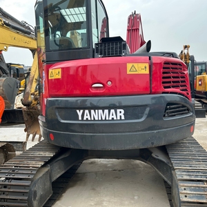 Mini-excavatrice Yanmar VIO80 en stock en entrepôt national, avec moteur fiable 4TNV98C, système hydraulique complet, machine entière et vérifiée. - Product Image 6