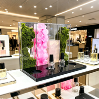 Support d'affichage en acrylique personnalisé, support d'affichage pour parfums, support d'affichage multifonctionnel pour cosmétiques