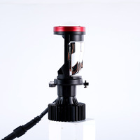 Vente en gros d'usine, phare LED H4, lentille de projecteur LED H4, double lumière, 50W