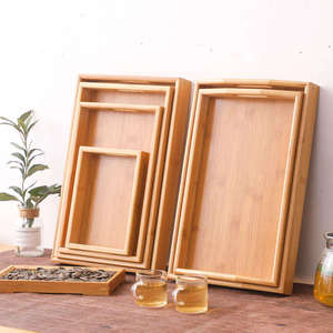 Eco Friendly <b>Solid</b> <b>Wood</b> Tray for <b>Dining</b> <b>Table</b> Centerpiece and Home Organization Available At Competitive Price - Product Image 3